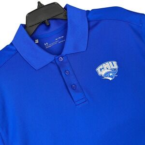 Christopher Newport University Under Armour Heatgear Loose Polos Athletic XL Men